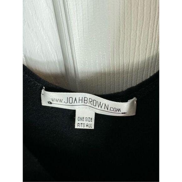 Joah Brown Womens Black Tank Size OSFA - Picture 2 of 3